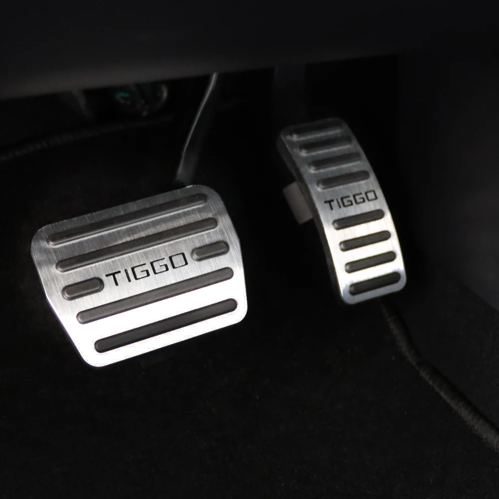 Для Chery Tiggo 7 8 Pro Plus Tiggo 2 3X 4 5X Tiggo7 Tiggo8 Max 2016 - 2020 2021 2022 2023 крышка автомобильной топливной педали тормоза аксессуары