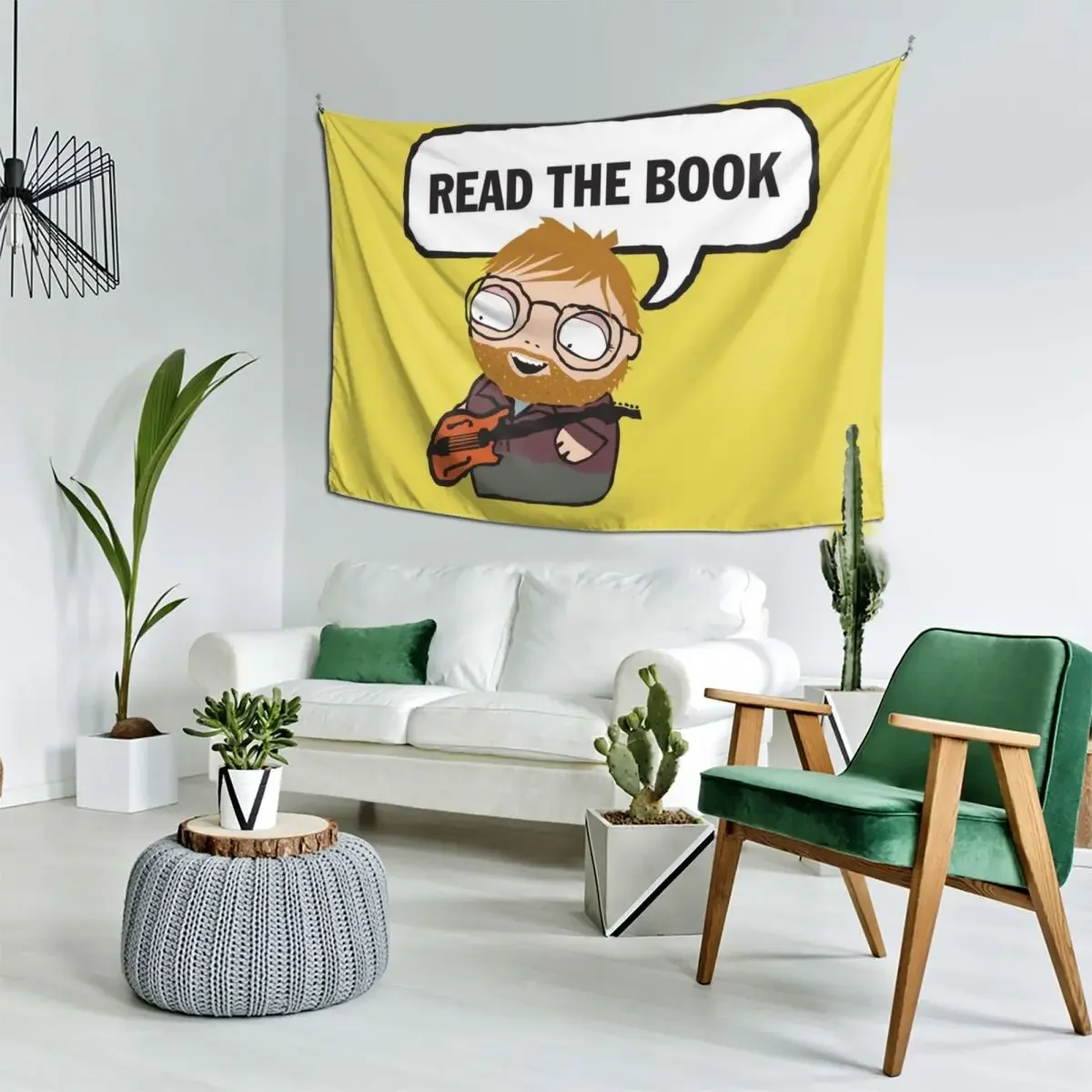 Гобелен Trey Anastasio from Phish singing Icculus из полиэстера