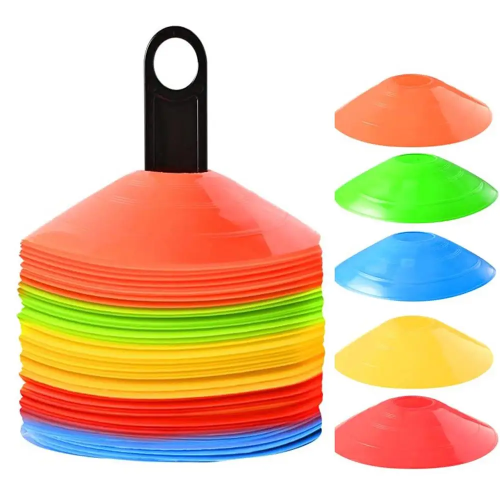 15Pcs/set 19cm Football Training Sports Saucer Cones Marker Discs Soccer Entertainment Sports Accessories