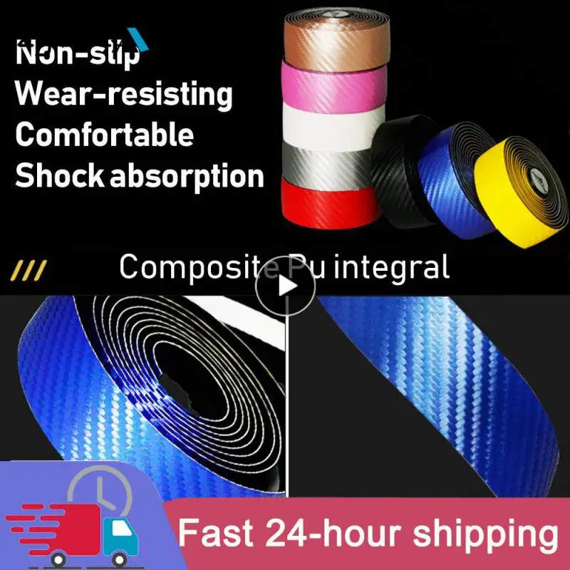 

1~10PCS Soft Road Bike Bicycle Handlebar Cork EVA PU Bar Tape Professional Cycling Damping Anti-Vibration Wrap With 2 Bar Plug