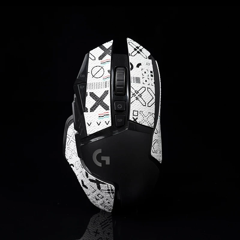 Противоскользящая наклейка для мыши Logitech G502 Hero беспроводная на кожу боковой