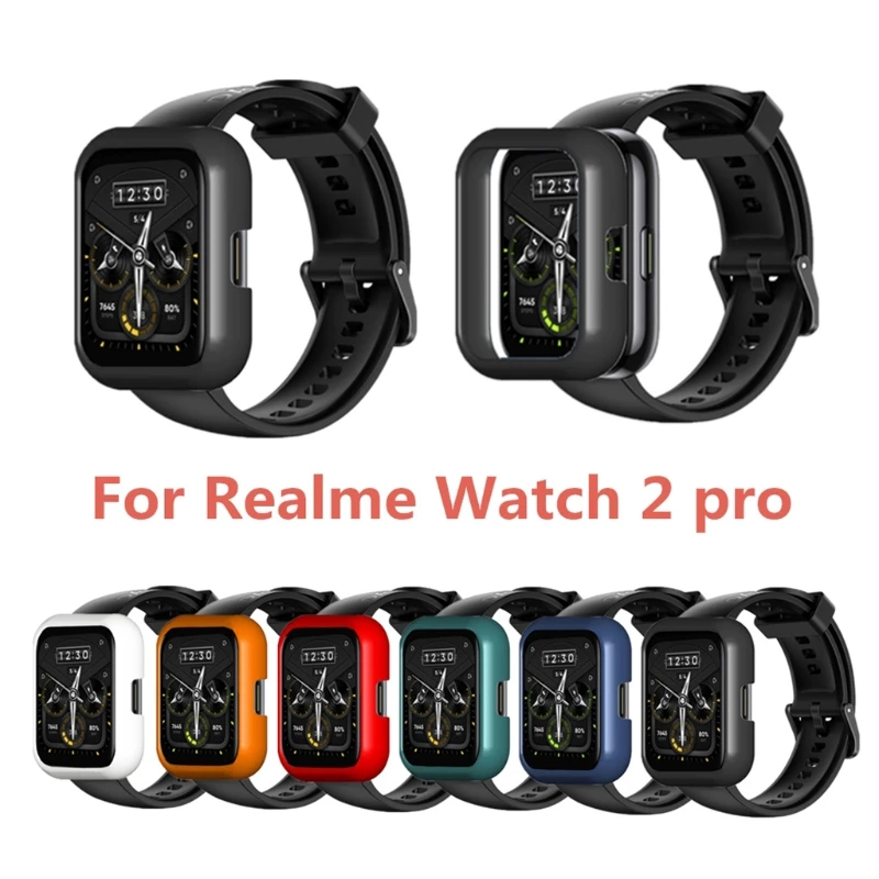

PC Protector Cover Durable Protective for shell for realme Watch 2 Waterproo New Dropship