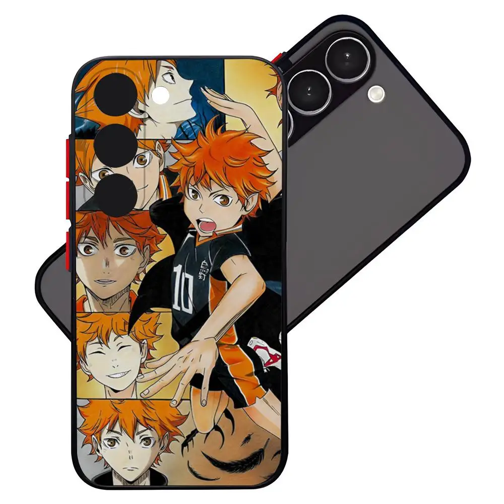 Чехол для телефона с рисунком аниме Haikyu подходит Samsung S25 24 S23 S22 S21 S20 Plus Ultra Note20 чехол