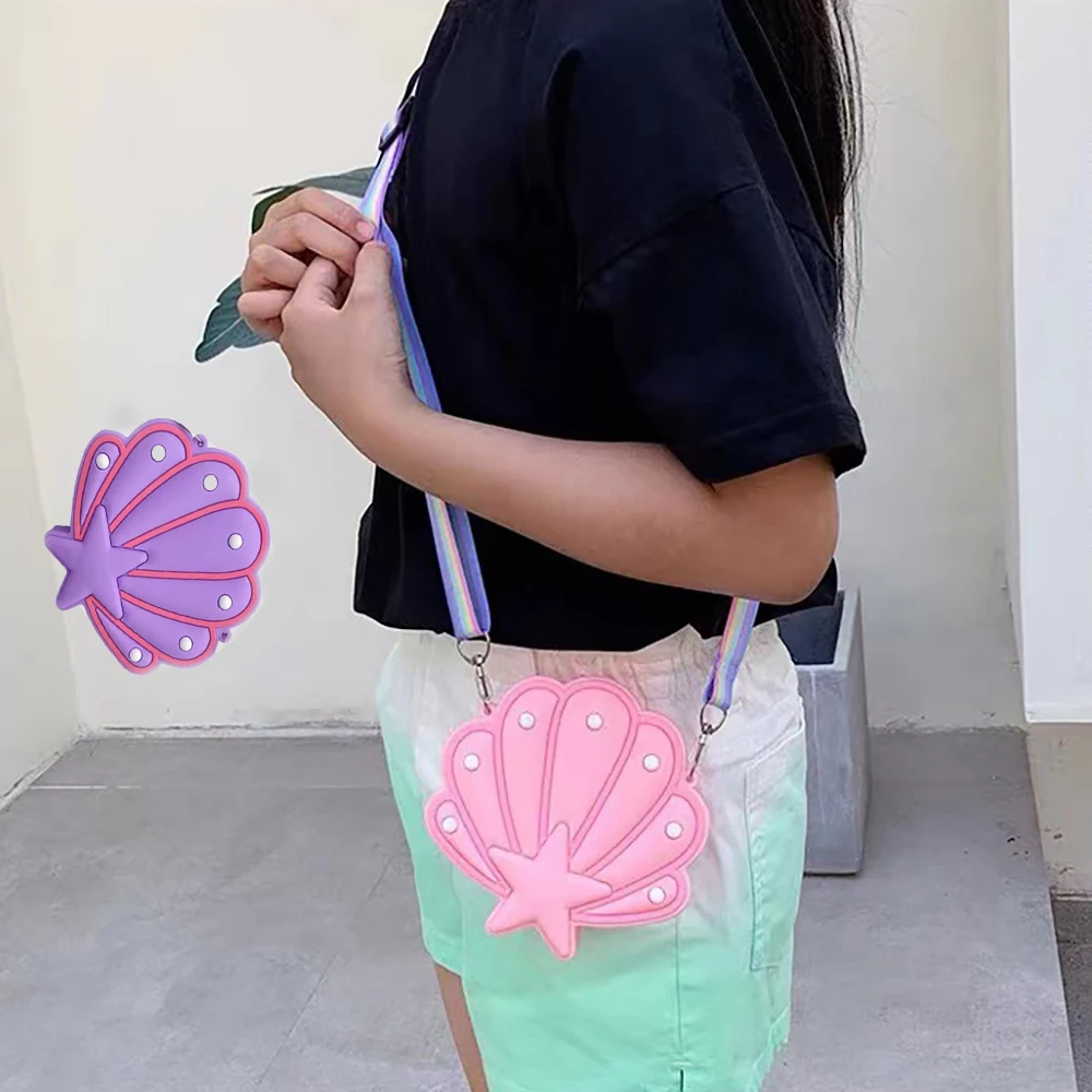 Симпатичный дизайн в форме пузырчатой оболочки силиконовый чехол сумка для