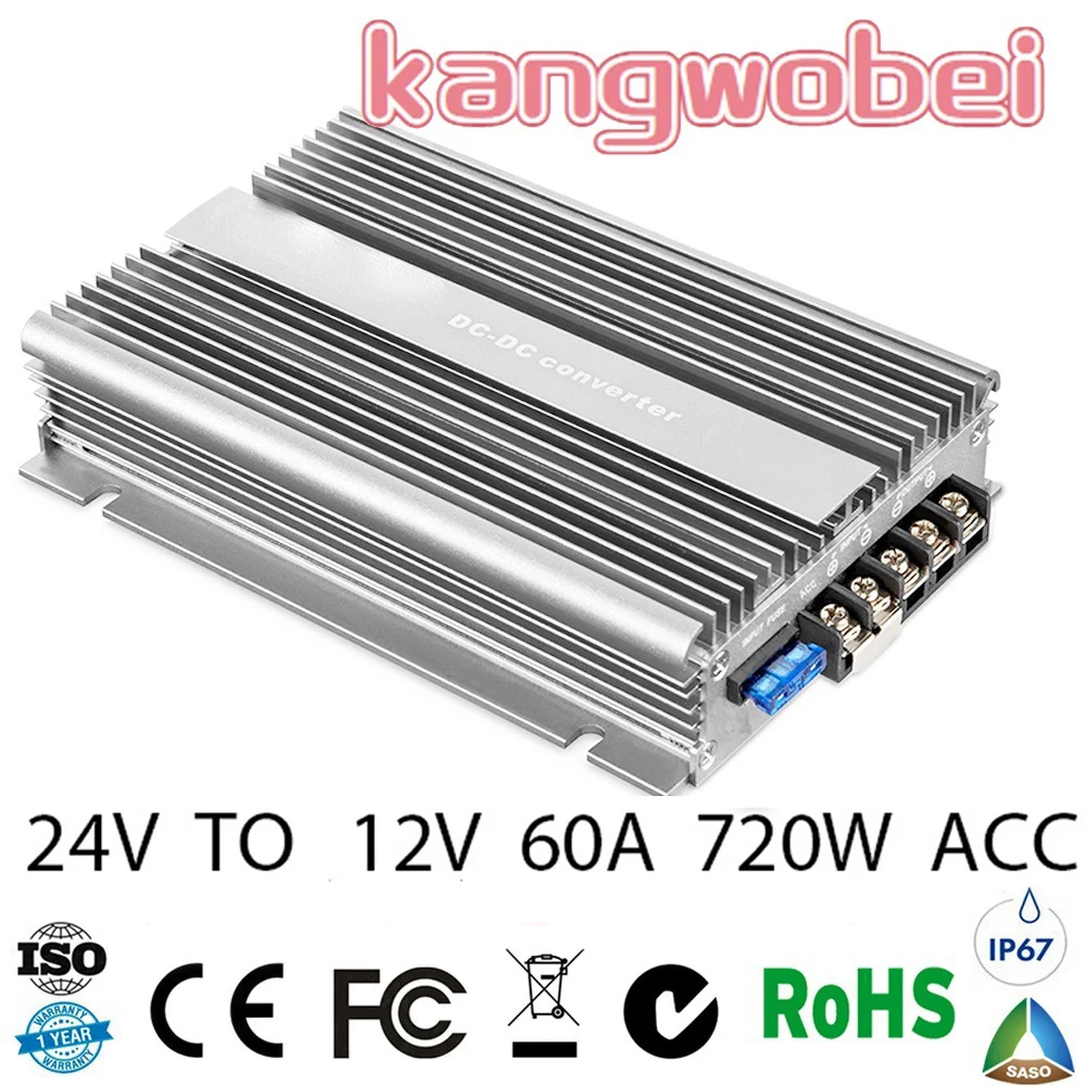 

Step Down Converter Car Power Supply 24V to 12V 60A DC DC Converter Buck Regulator Voltage Transformer Stabilizer 12V inverter