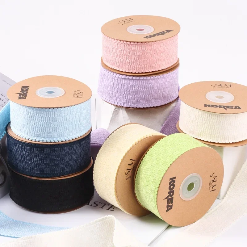 

Бархатная клетчатая лента с оборками, 10 ярдов