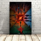 Постер на стену очень странные дела, Сезон 1, 2, 3, 4, одиннадцать постеров, художественные принты для декора детской комнаты, фантастические шелковые картины, 2022