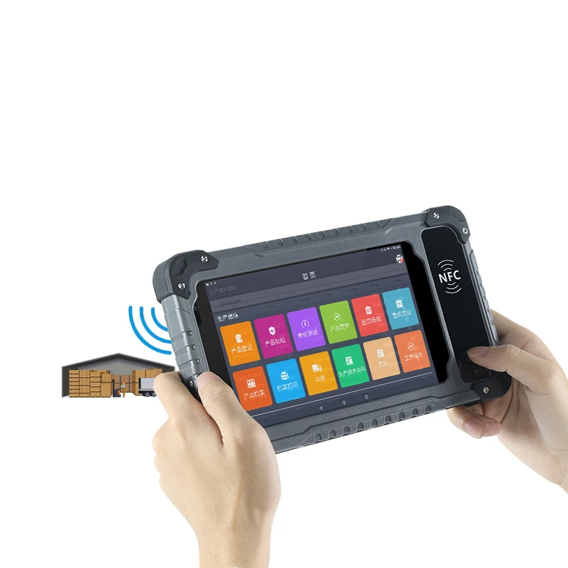 

R70 R7015 rugged waterproof android tablet pc pos terminal price industrial panel barcod scanner pda rfid uhf card reader writer