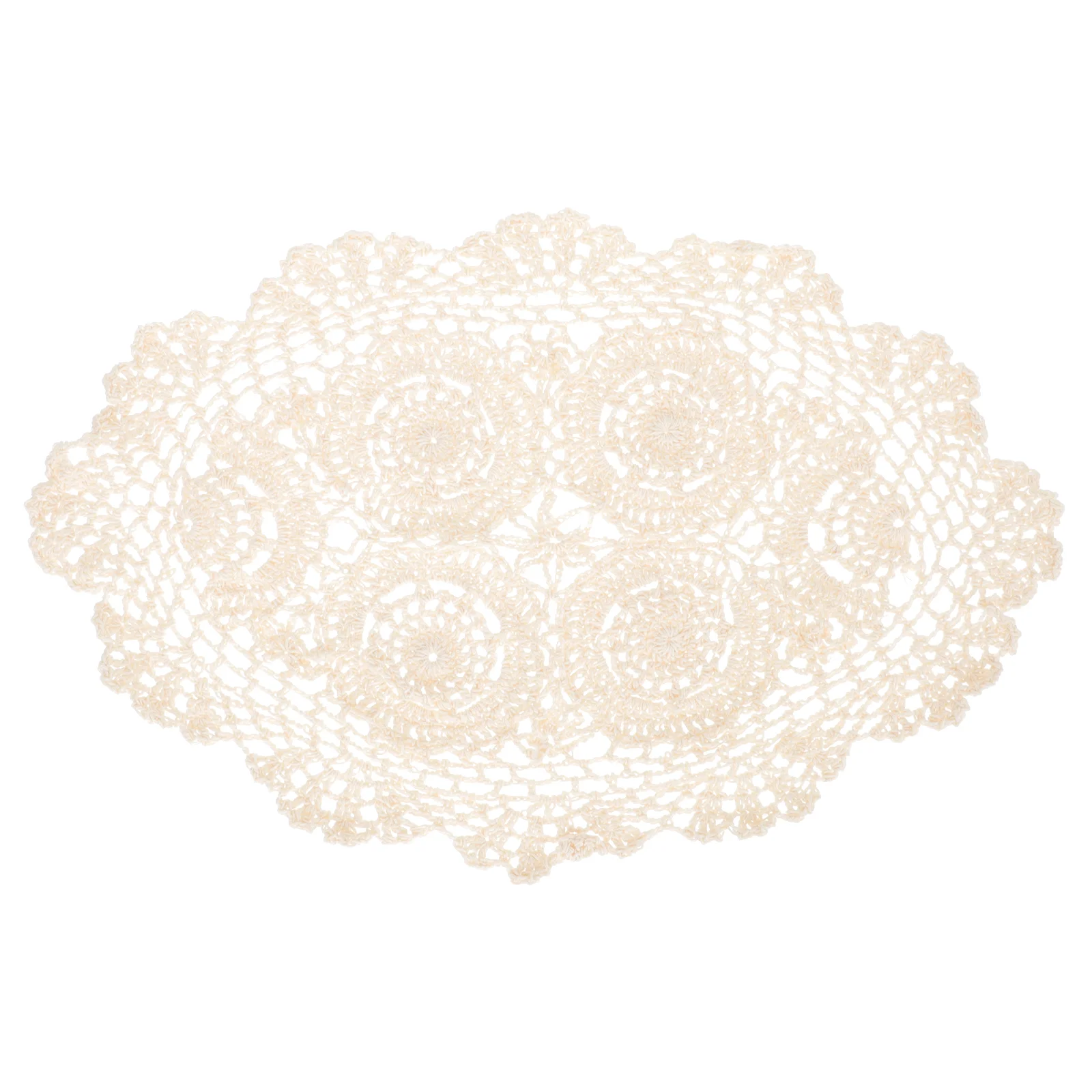 

Table Cloth Desktop Dust-proof Cloth Practical Home Decor Crochet Table Cloth for Present Home Kitchen
