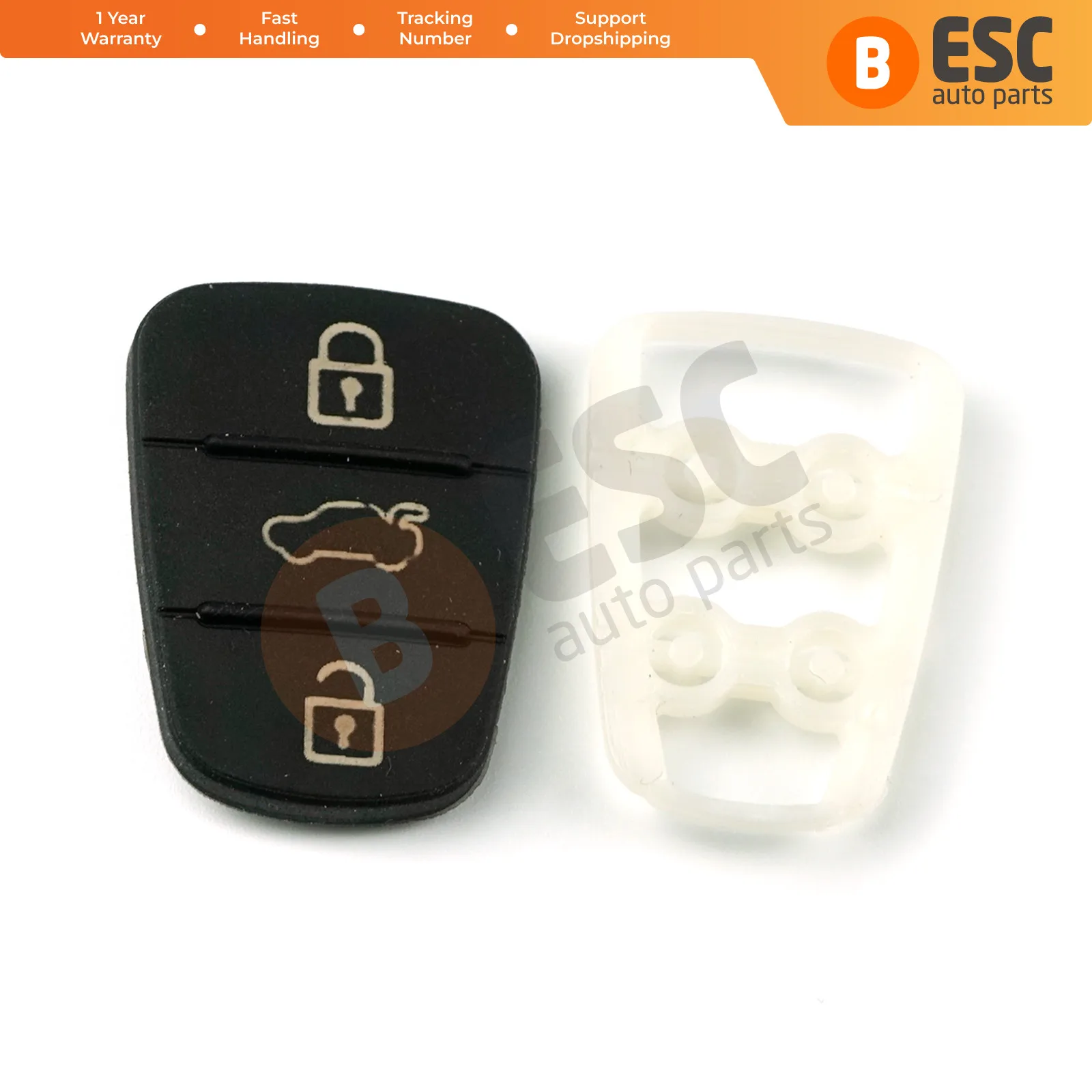 

EDP1120 Flip Remote Car Key Button Soft Touch Black Silicone Rubber Pad for Hyundai IX35 I10 I20 I30 Kia Rio Ceed K2 K5 Sportage