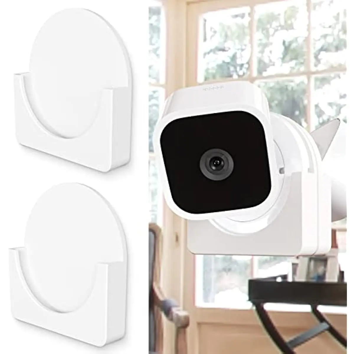 

Wall Suitable For Mini Camera Window Mount Bracket Suitable For indoor Mini Camera Easy Mount Without Screws Bracket
