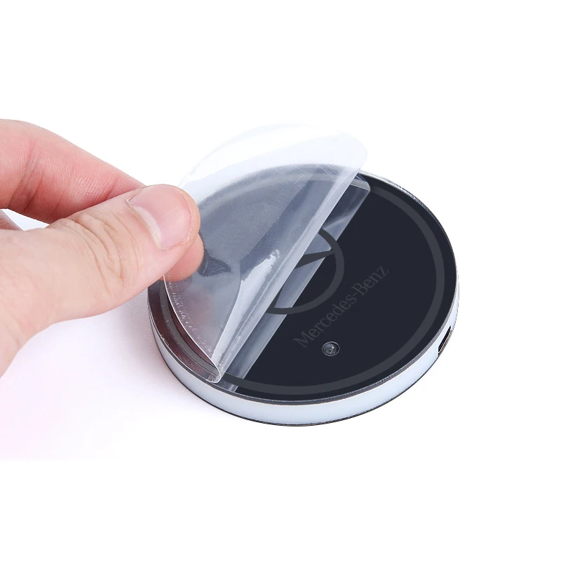 1/2 шт. светящаяся автомобильная подставка для чашки с водой нескользящий коврик