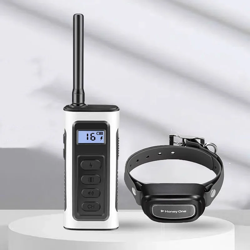 

Ошейник для дрессировки собак с электрическим током, 1000 м, защита от лая, защита от лая, профессиональный, маленькая собака