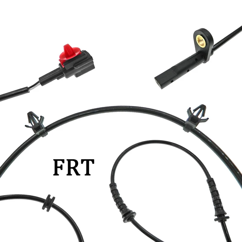 4 шт. передний задний левый и правый датчик скорости колеса ABS для Nissan Tiida C11