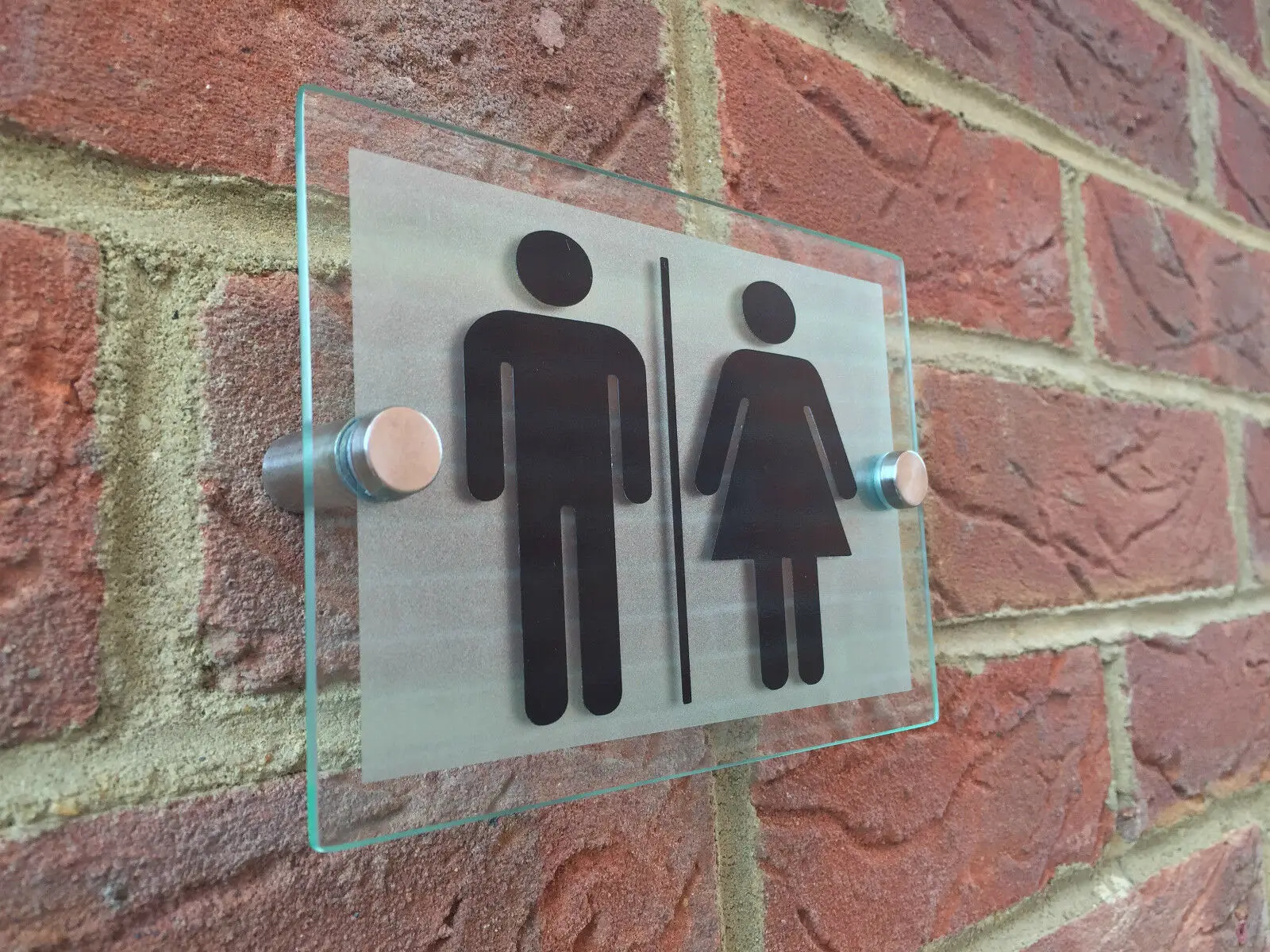 

Customize Office/Commercial sign plaques Men/Women/Disabled toilet / arrow / YOUR LOGO!