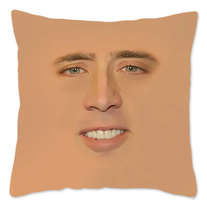 

Чехол для подушки MIAOTU Nicolas Cage 45x45 см