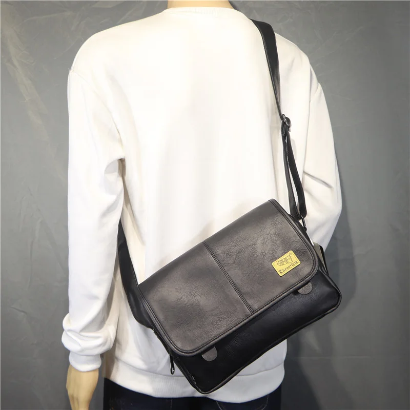 

Модная трендовая мужская сумка для отдыха, школьная сумка через плечо для студентов, Спортивная молодежная сумка почтальона на одно плечо