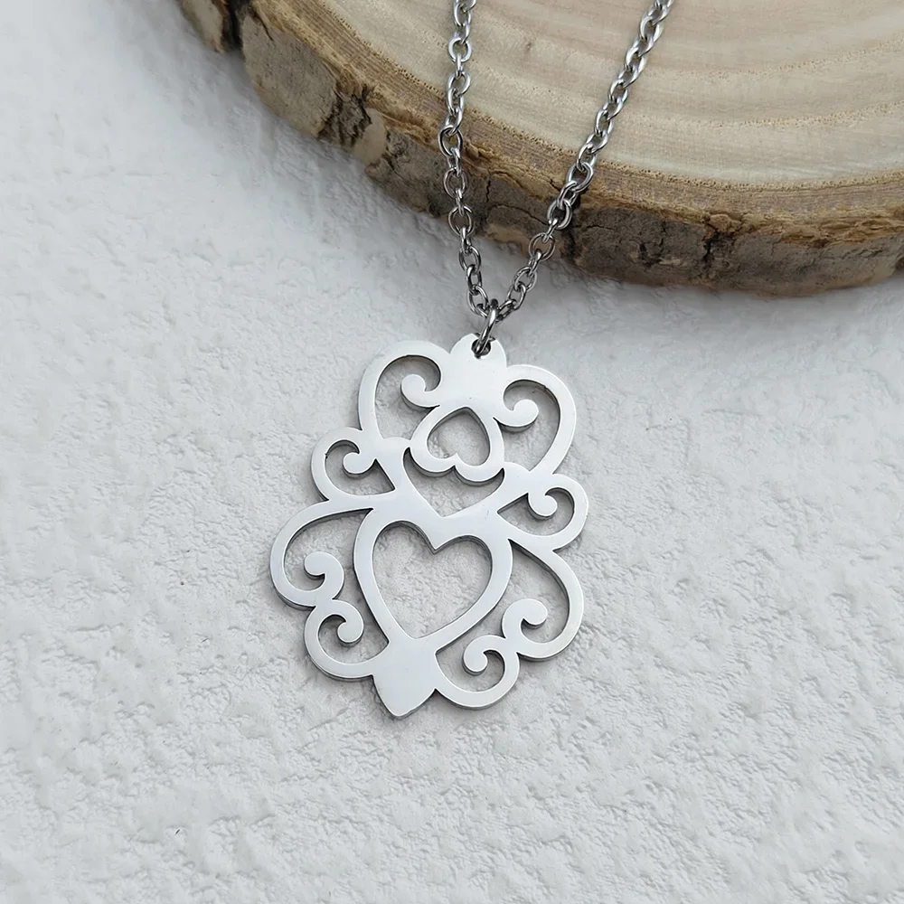 Женское Ожерелье из нержавеющей стали милая бижутерия с животными