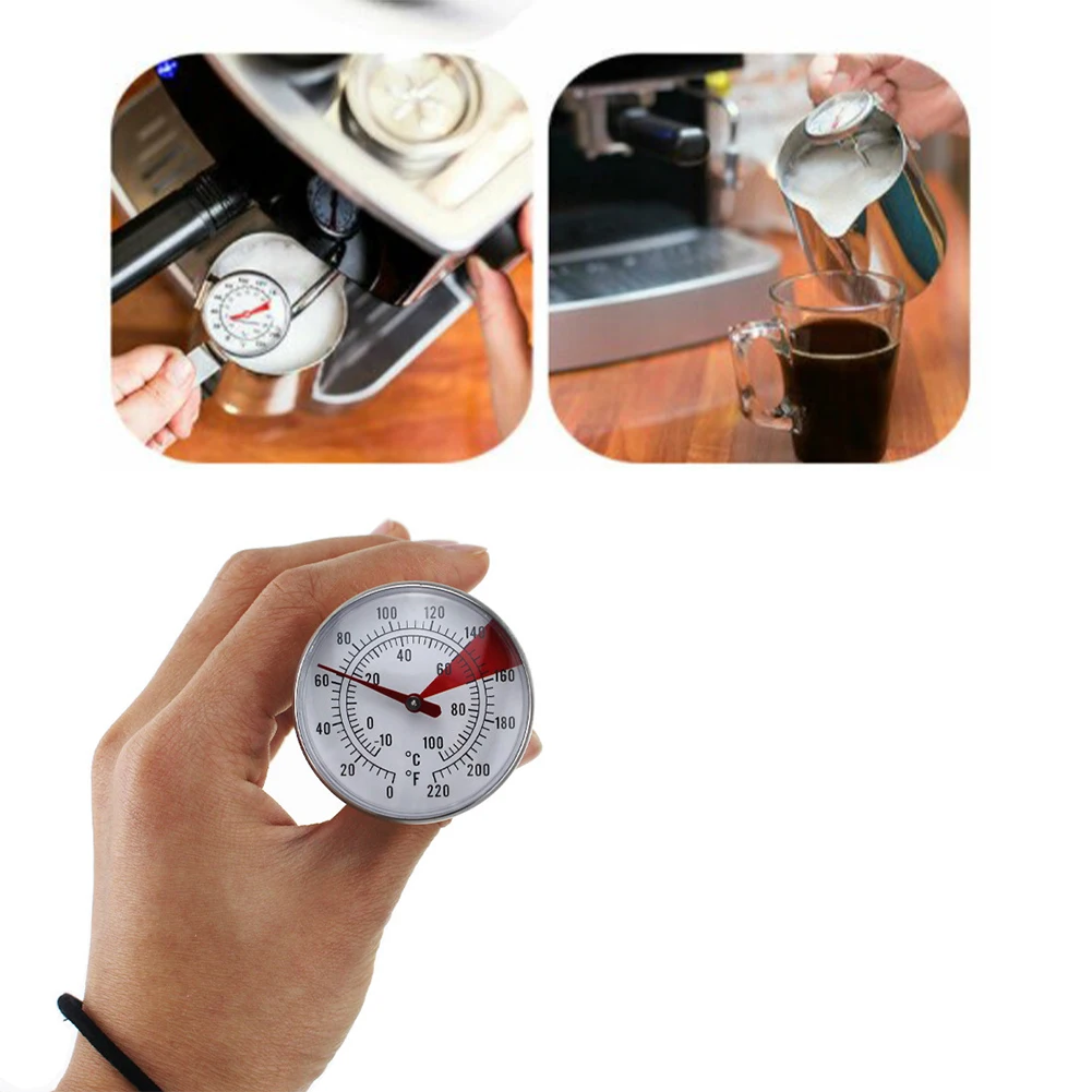 

Adapter Milk Frothing Thermometer Jug Pan On Clip Accessory Coffee Maker