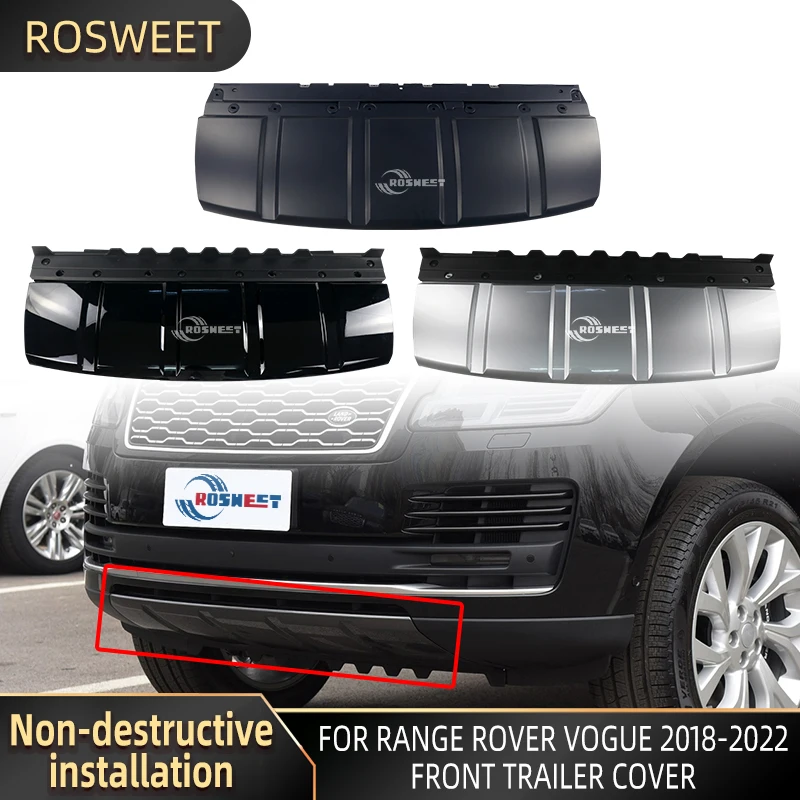 

For Range Rover Vogue 2018-2022 L405 Skid Plate Guard Front Bumper Guard Plate Block Front Trailer Cover Trailer Cover