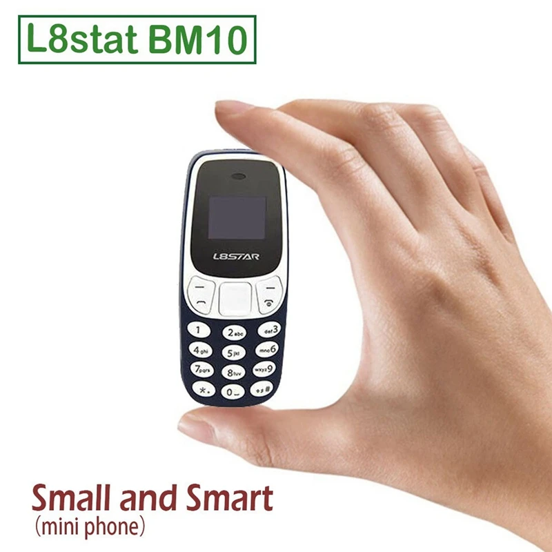 L8star Bm70 Мини Маленький Gsm Мобильный Телефон Bluetooth Диалер Сотовый Наушники
