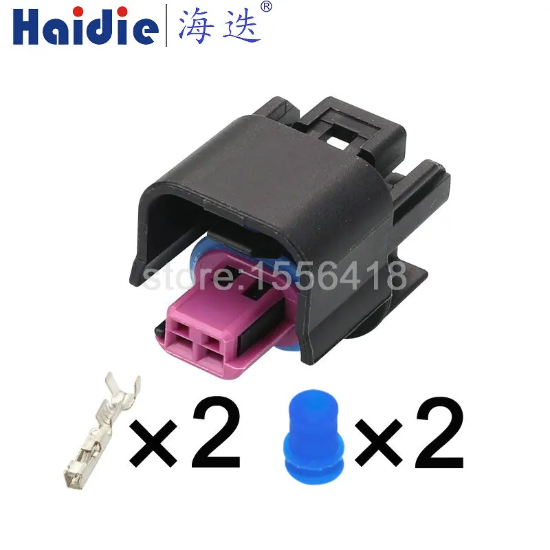 

1-100 комплектов, 2-контактный автомобильный разъем 15490464