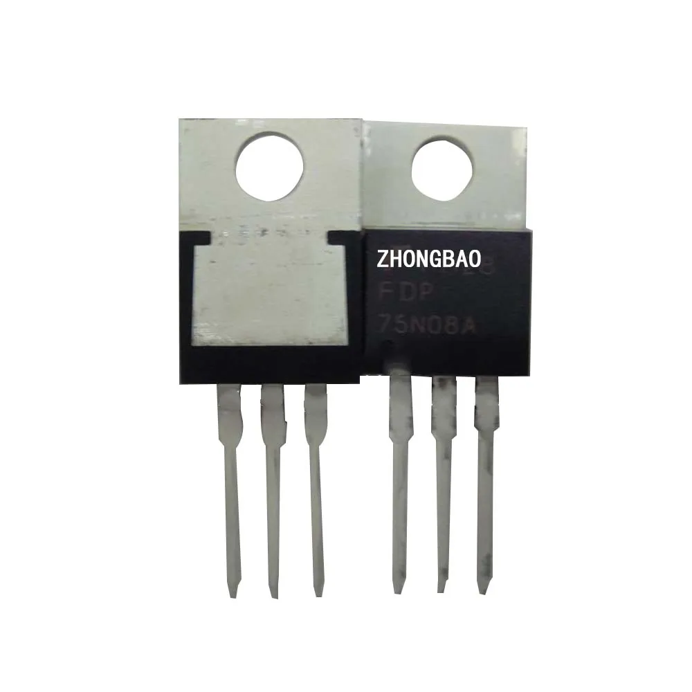 

5 шт.-10 шт. FDP75N08A MOS трубка с полевым эффектом POWER TUBE TO - 220 100% оригинал на складе 100% тест