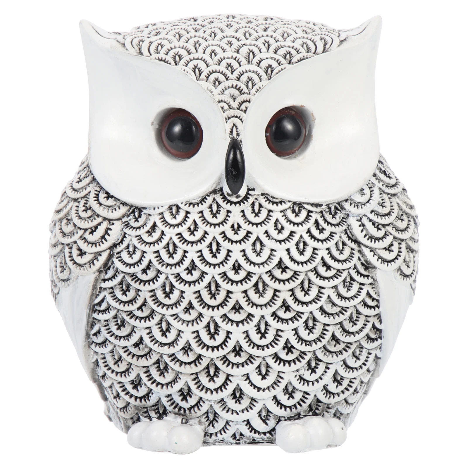 

Owl Animal Figurine Garden Resin Figurines Bird Ornament Sculpture Statues Decor Giftfigure Decorations Small Statue Room