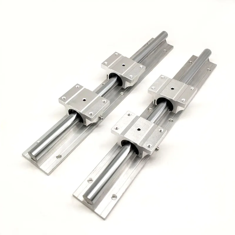 

Support Linear Rails Assemblies 2Pcs TBR16 -1500mm With 4 TBR16UU Bearing Blocks For CNC Router