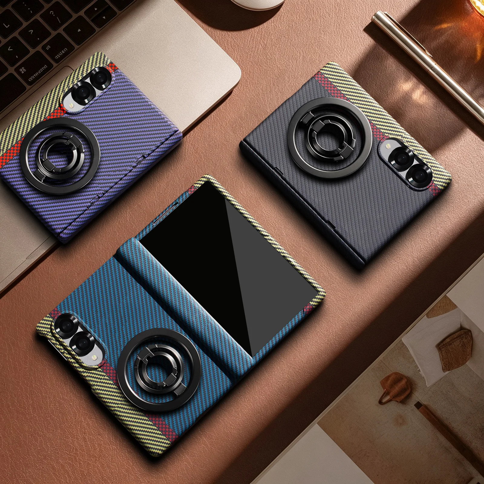 Вращающийся на 360 градусов магнитный чехол-подставка для телефона Samsung Z Fold 8, защитное стекло из закаленного стекла, ударопрочный, совместим с MagSafe (art.: 3920dc0dfc28c) - 3920dc0dfc28c