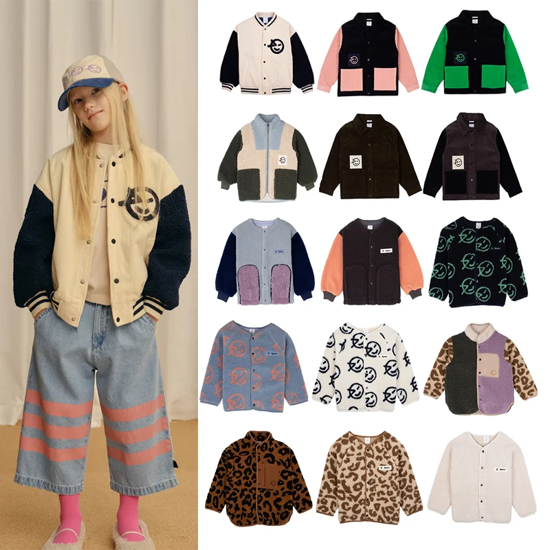 Children's Coat 23 Fall/winter WYN Children's Splicing Jacke