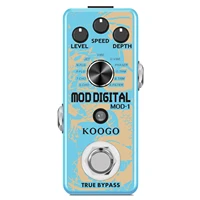 koogo lef 3808 mod station pedal 11 kinds of classic modulation effect storage of timbre sound pedals