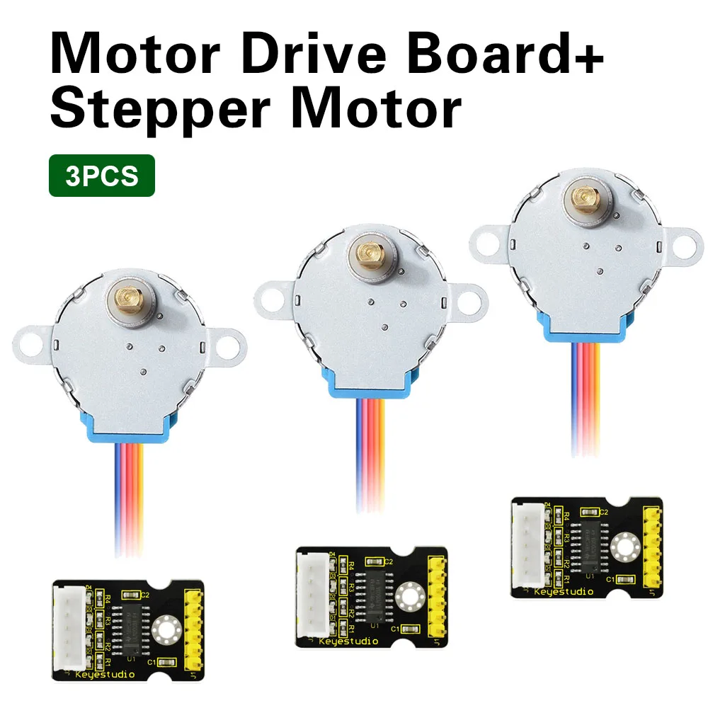 Плата драйвера Keyestudio для шагового двигателя Arduino 5 в 28BYJ-48 + ULN2003