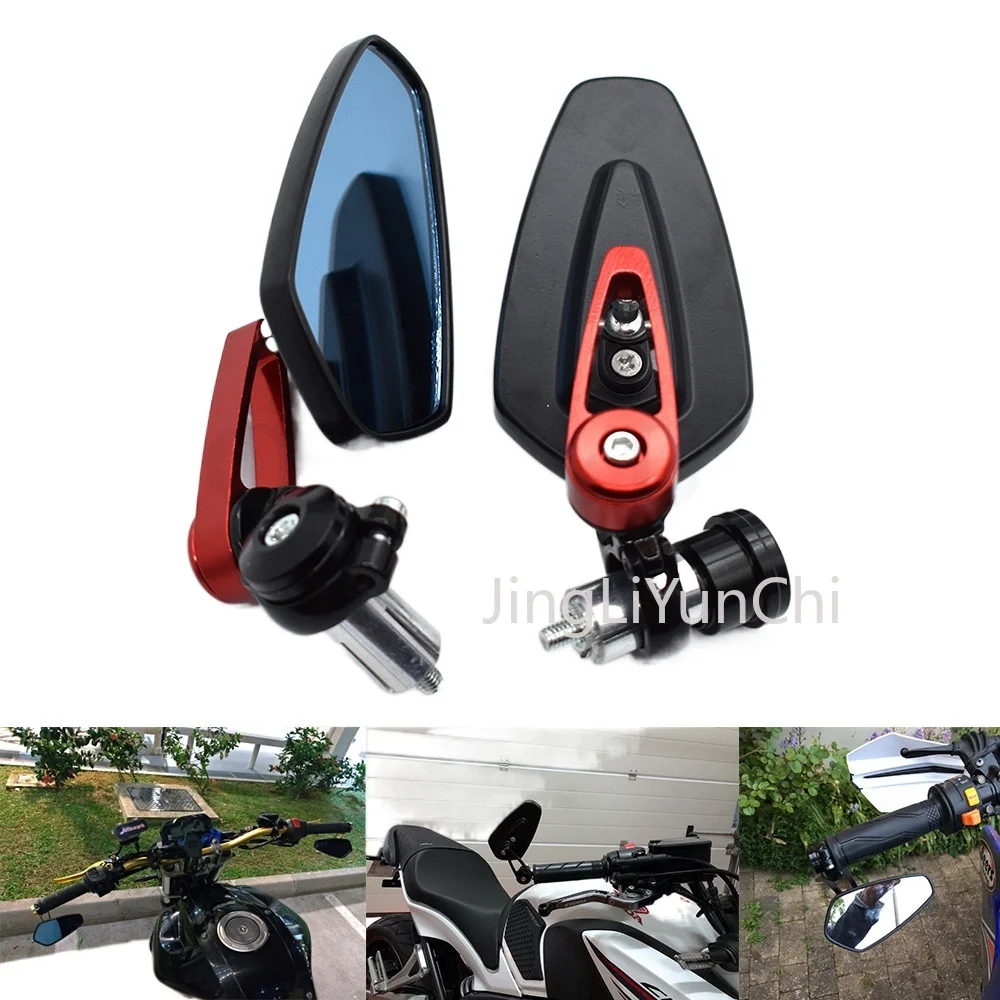

universal Motorcycle Bar End rearview Mirrors 22mm 7/8" for ktm RC8 / R 1290 Super Duke R/GT 990 SuperDuke 690 Duke 1190 yamaha
