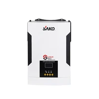 sako 2021 new 5 5kw 48v hybrid inverter with 100a mppt solar charge controller built inside