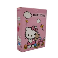 collection of playing cards kitty hello cartoon teenagers cute educational and fun creative cards