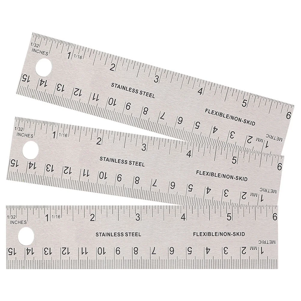 

Ruler Novelty Rulers Household Cork Backing Multi-function Student Supply Drawing Kids Gift