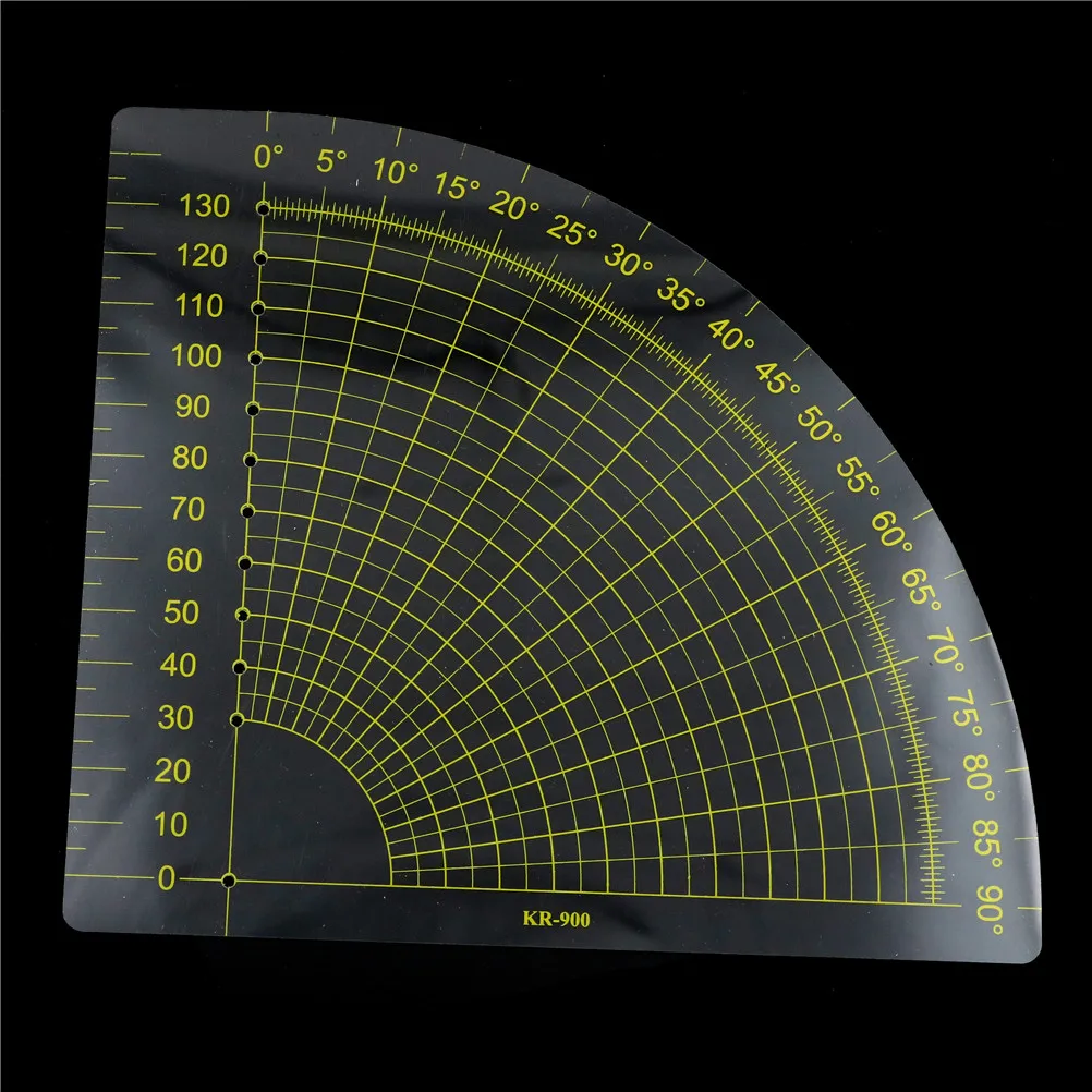 

1pcs DIY sewing patchwork tools fan-shaped patchwork scrapbook round fan foot seam ruler protractor tailor sewing tools