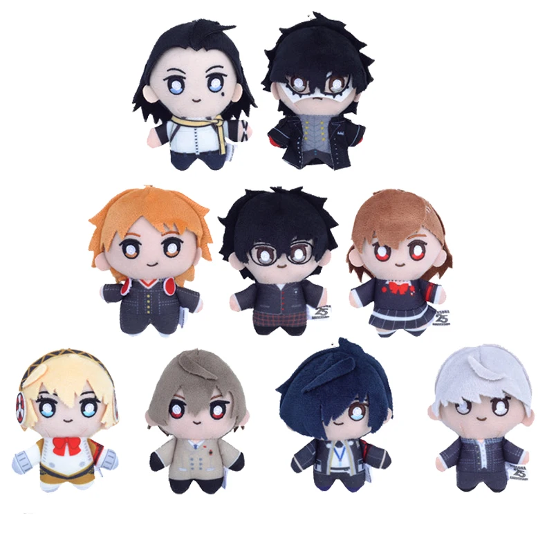 Милая Персона 5 плюшевая 10 см аниме 25-летие Джокер Шиоми Котон Юки Макото подвеска