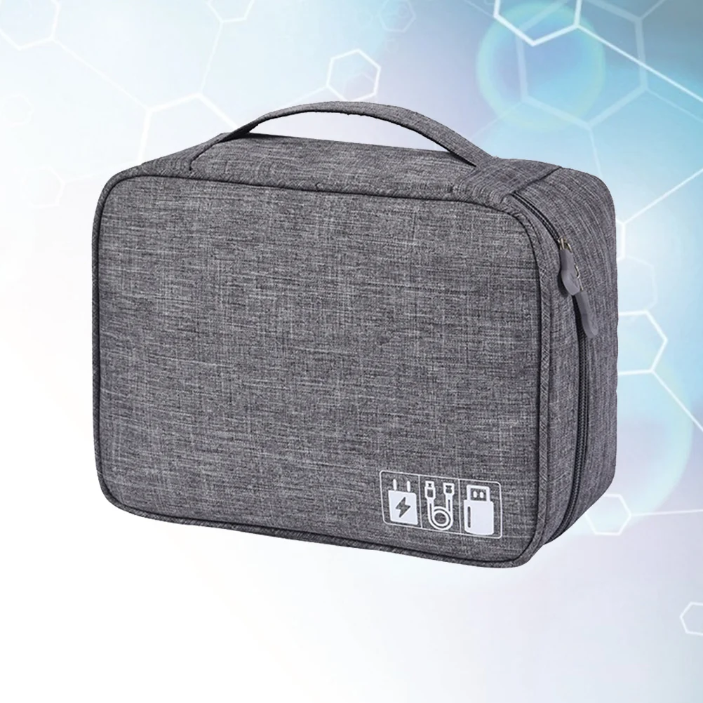 

Electronics Organizer Travelcarrying Casepouch Cable Tech Box Forstorage Organiser Cord Electronic Gadgets Accessoriescell Wall
