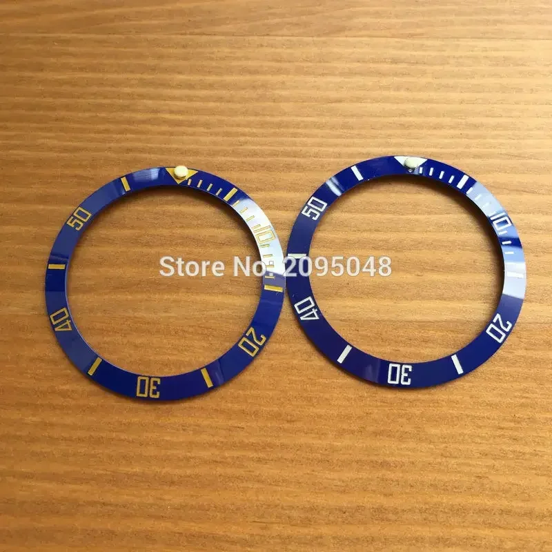Фото Керамическая вставка безеля 38 мм для часов Rolex Sunmariner 116610 116613 114060 №4