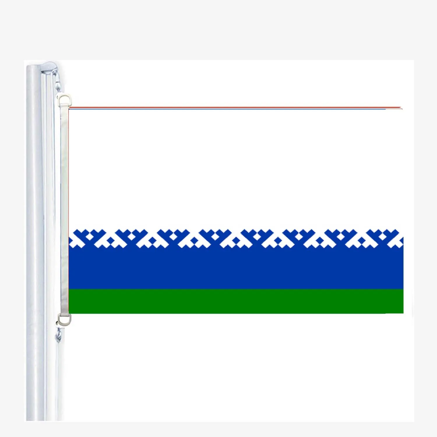 

Nenets autonomous Okrug flags 90 x 150 cm, 100 % Polyester, Digitaldruck