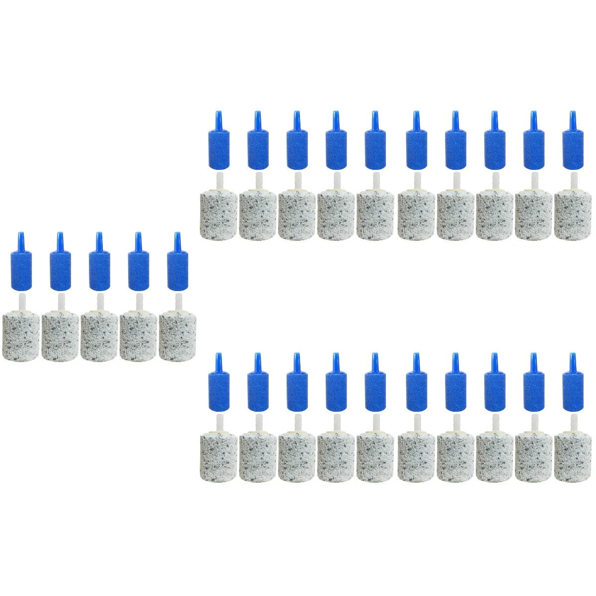 

50 Pcs Airstone Fish Tank Fish Tank Aquarium Bubbler Aquarium Supplies Daily Use Aquarium Air Stone