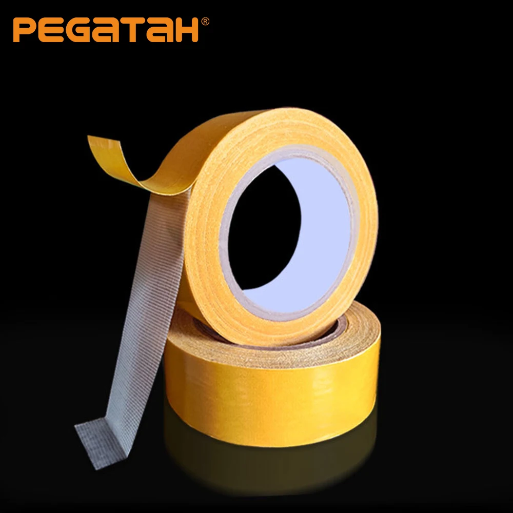 

Tape Double Sided Super Strong Cloth Base Tape Translucent Mesh Waterproof Super Traceless High Viscosity Carpet Adhesive
