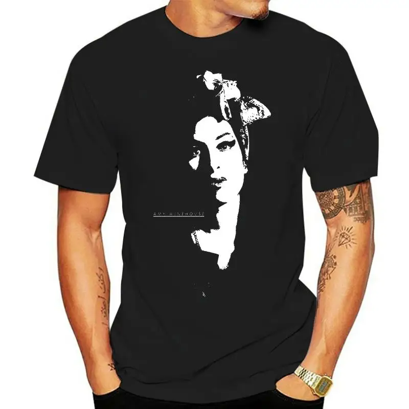 

Camiseta de mujer Amy Winehouse Back To Black Frank, официальная Женская одежда, модная одежда Harajuku, 034294