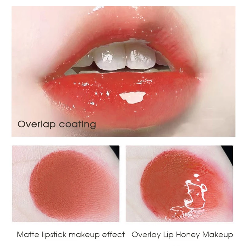 4 упаковки сверкающего бальзама для губ масло ухода за губами прозрачная