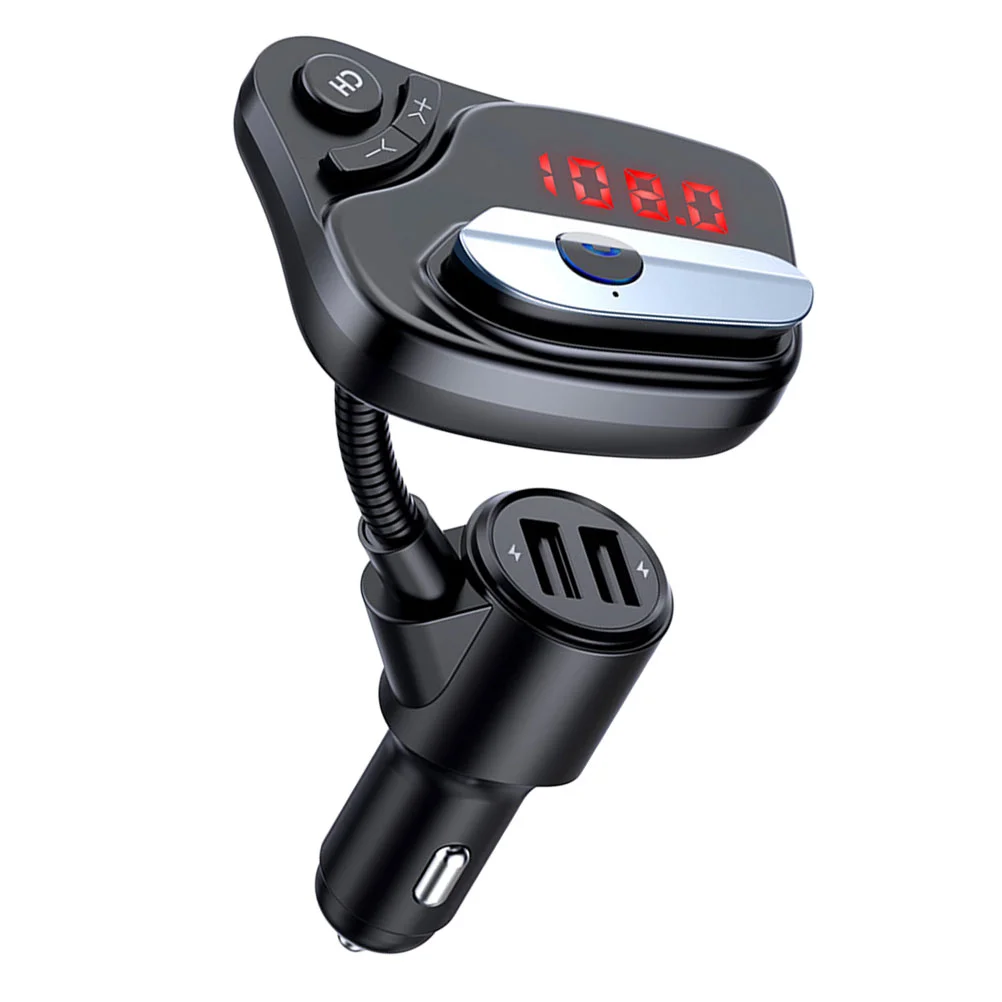 

C Car Car Audio Transmitter Adapter Music 7.2X6CM Car Car Wireless Wireless Adapter ABS Car