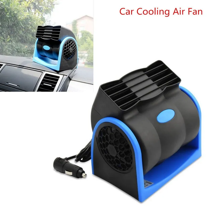 12V Car Fan Air Conditioner 2-Speed Wind Adjustable Air Fan Cooler Mini Conditioning Low Noise Auto Electrical Appliances