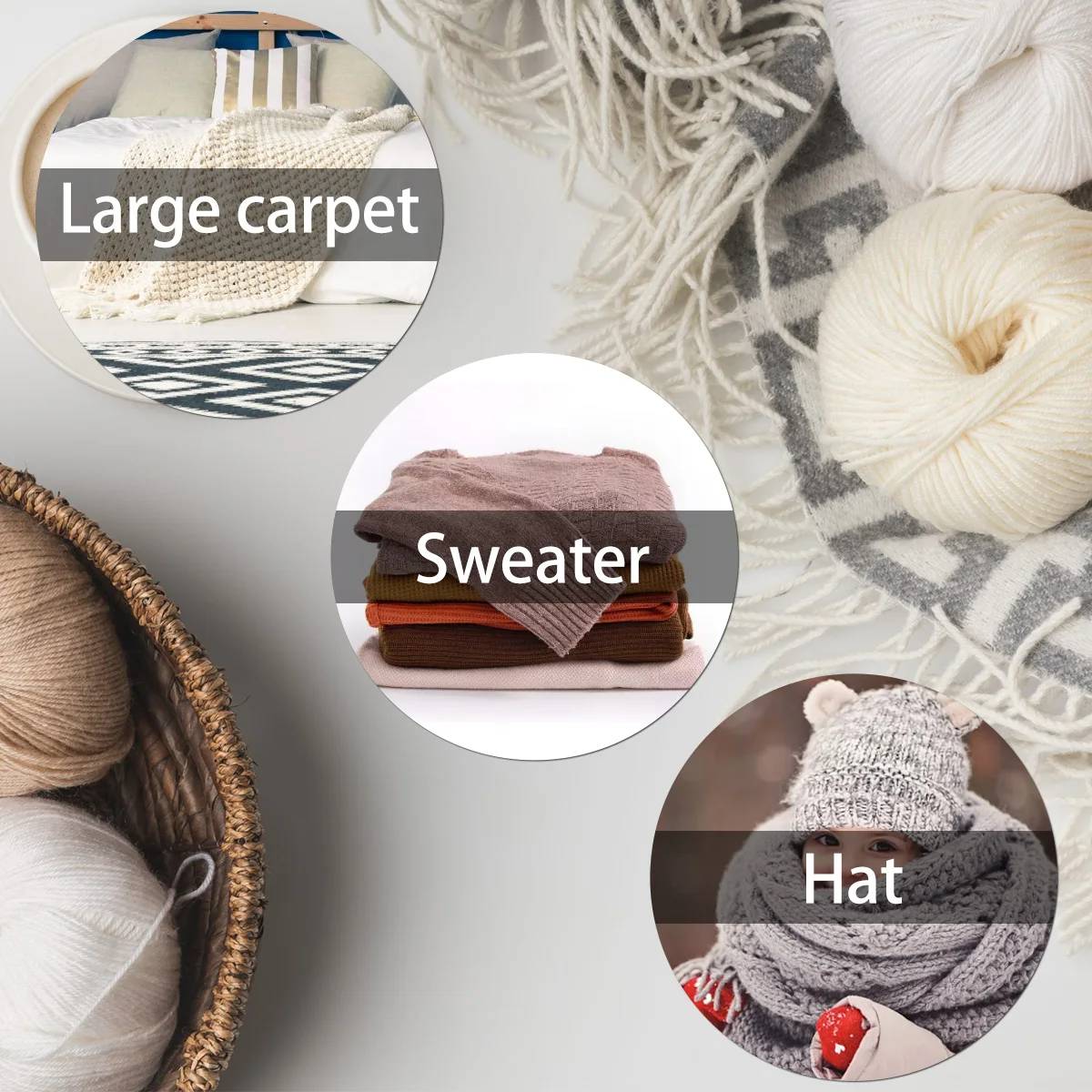 Набор вязальных спиц для начинающих крафтовые аксессуары плетения набор