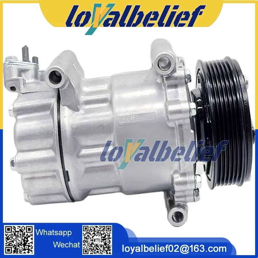Для Sanden SD6V12 КОМПРЕССОР ПЕРЕМЕННОГО ТОКА MINI CLUBMAN R55 R56 R57 Cooper D S SD 2758433 6942501 64529223392